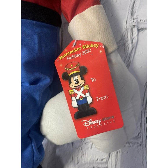 DISNEY NUTCRACKER Mickey Holiday/Christmas 2002 Plush Toy 31" Store Exclusive - Picture 3 of 11